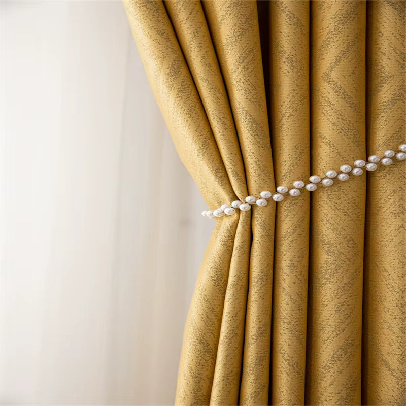 Modern Jacquard Blackout Fabric