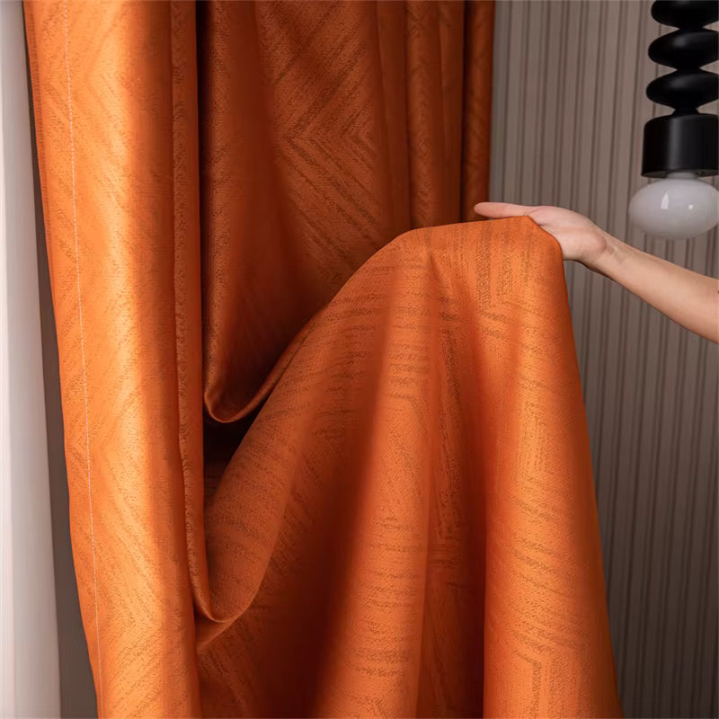 Modern Jacquard Blackout Fabric