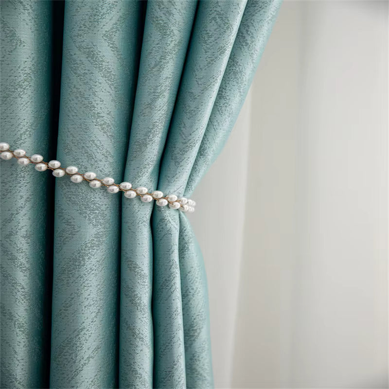 Modern Jacquard Blackout Fabric